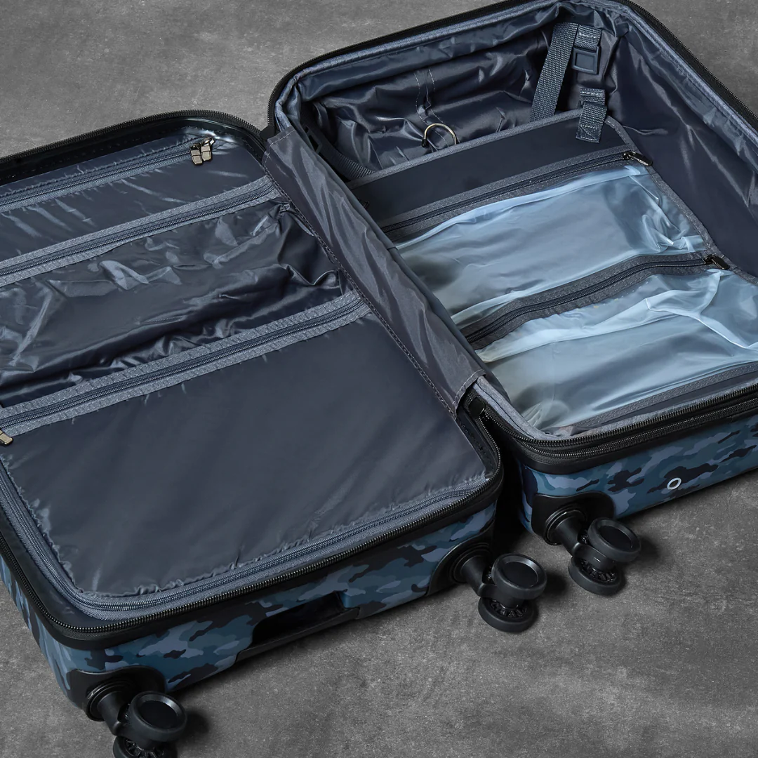 Alpine Large Suitcase in Blue Camouflage - Image 5