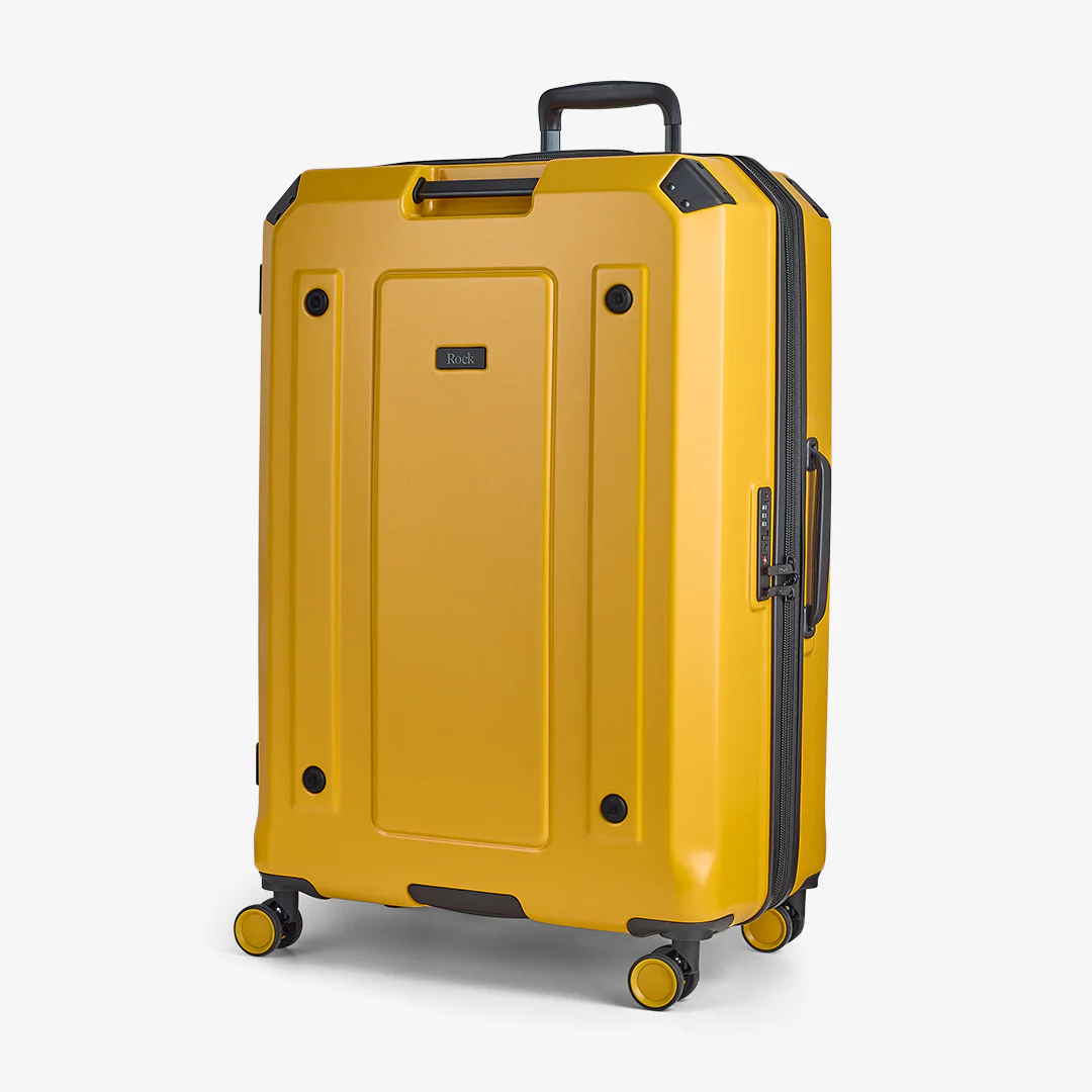 Alpine Large Suitcase in Yellow