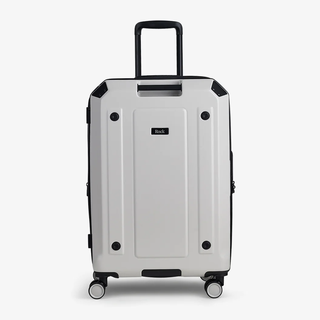 Alpine Medium Suitcase in White - Image 2
