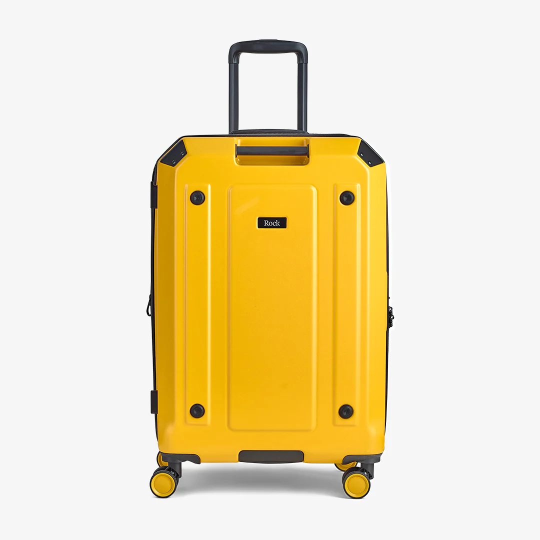 Alpine Medium Suitcase in Yellow - Image 2