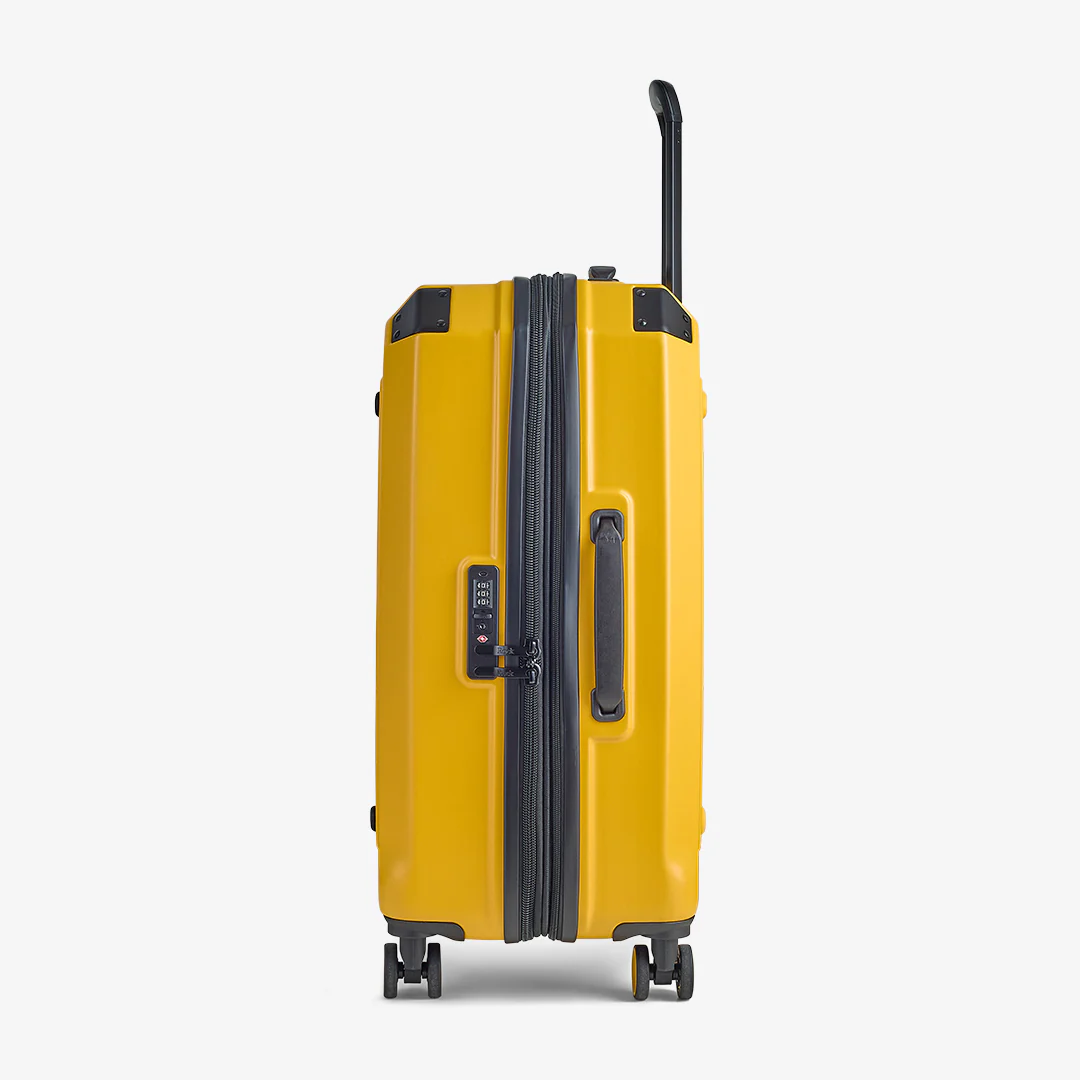 Alpine Medium Suitcase in Yellow - Image 3