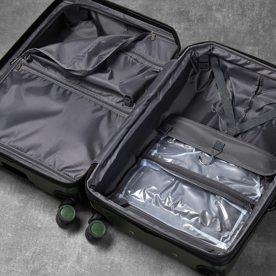 Alpine Set of 3 Suitcases in Khaki - Image 6