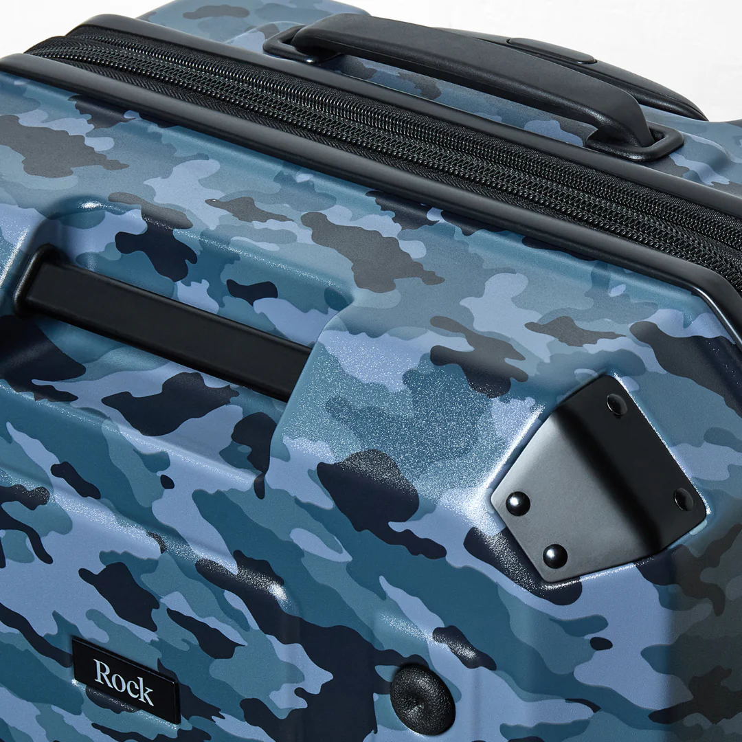 Alpine Small Suitcase in Blue Camoflage - Image 8