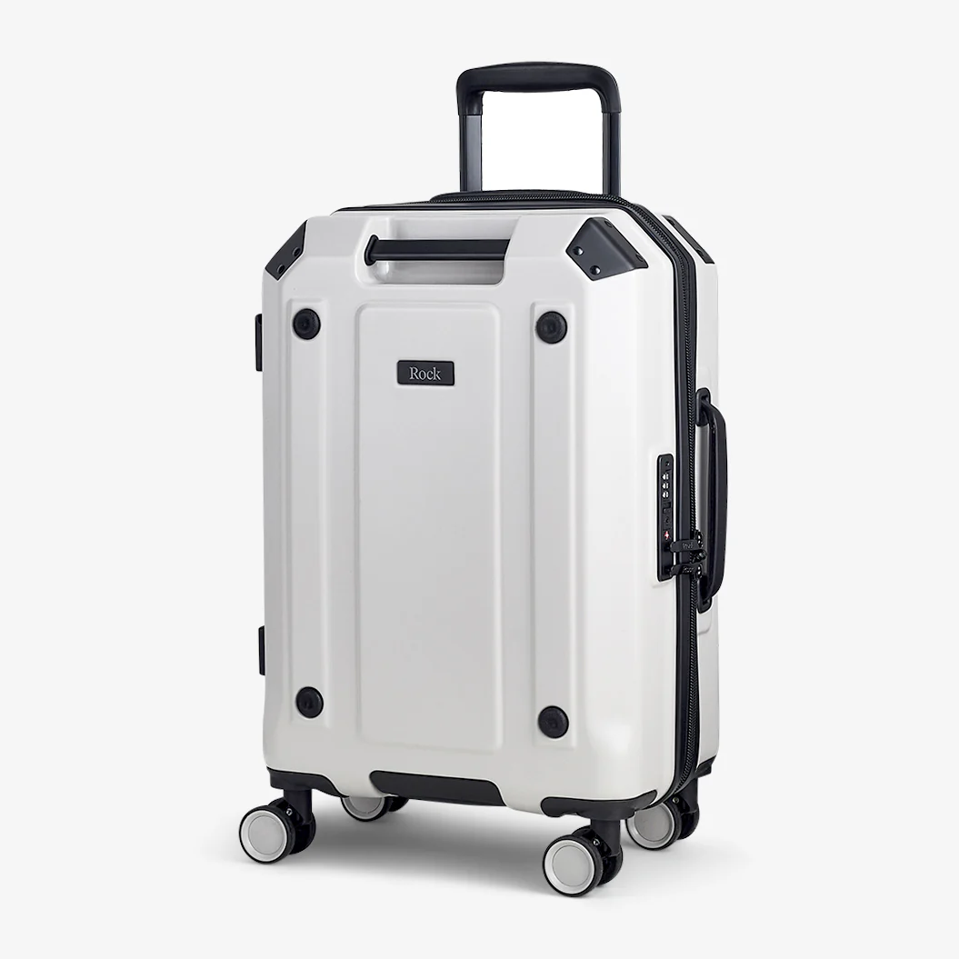 Alpine Small Suitcase in White