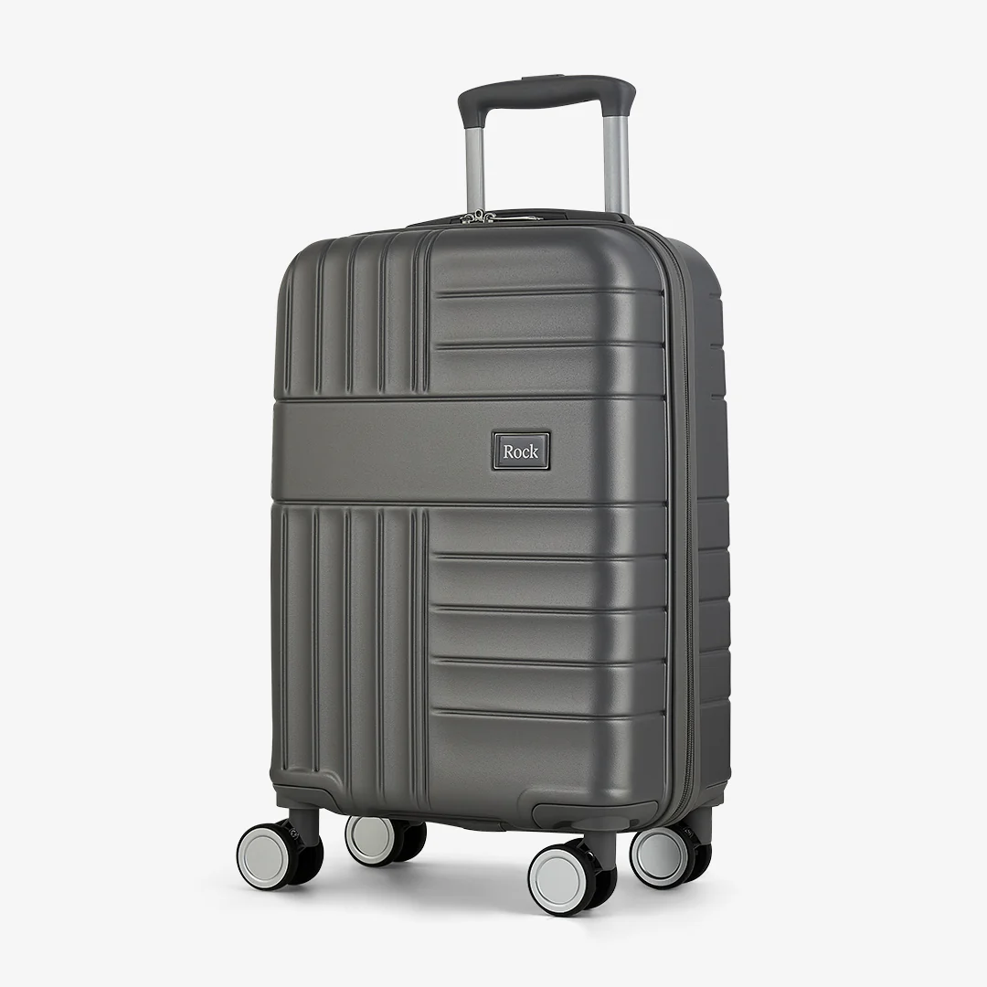 Aspen Small Suitcase in Charcoal