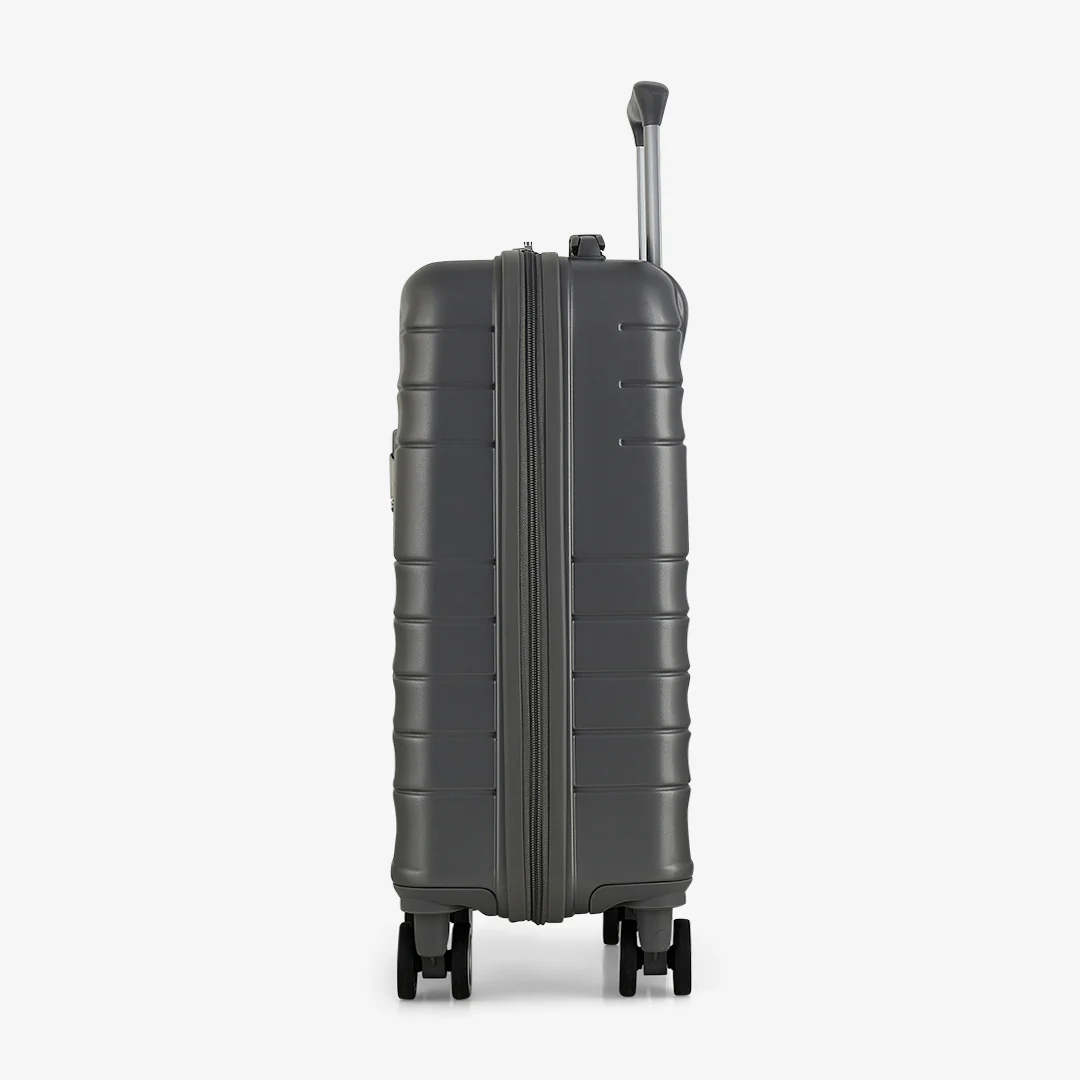 Aspen Small Suitcase in Charcoal - Image 3