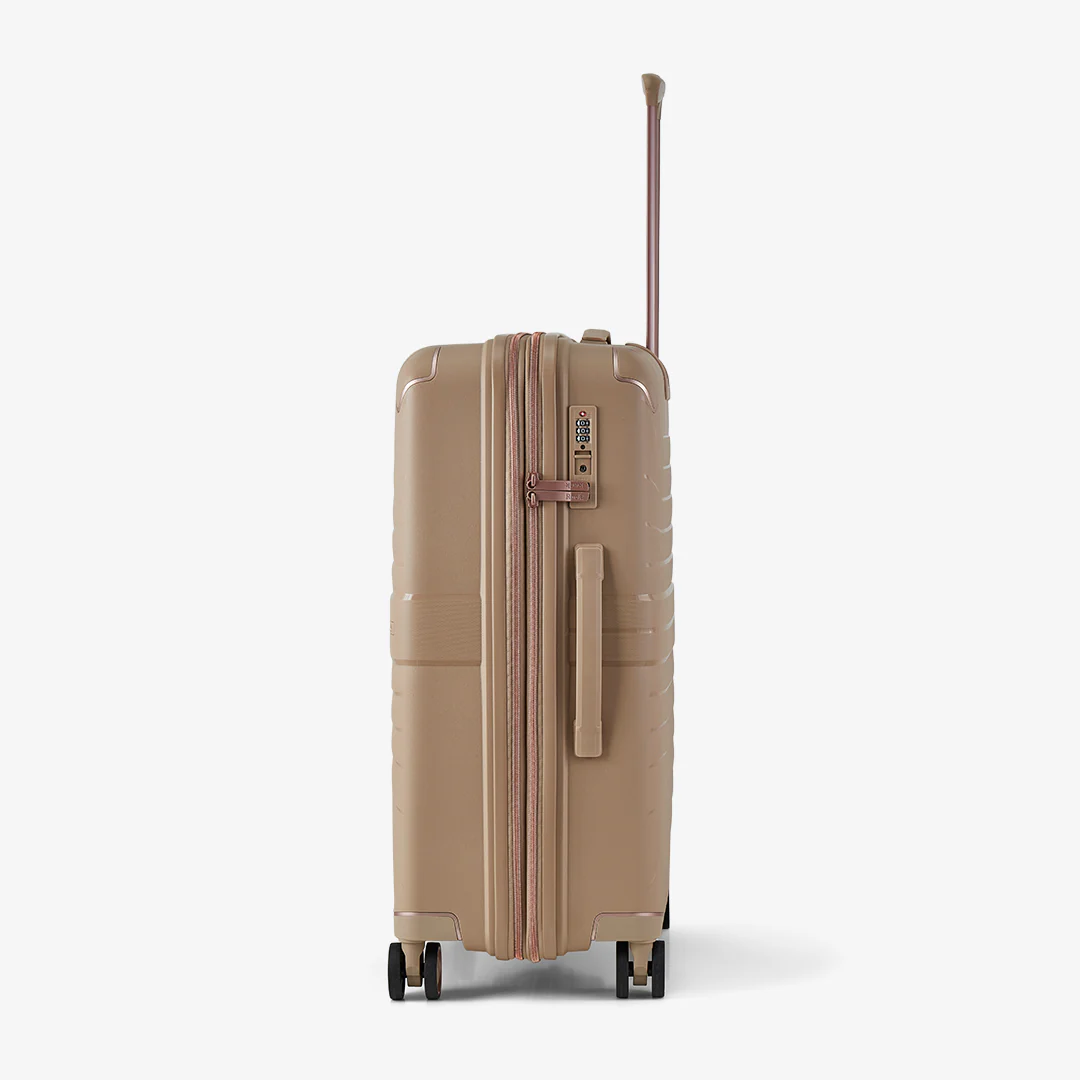 Astrid Medium Suitcase in Beige - Image 3