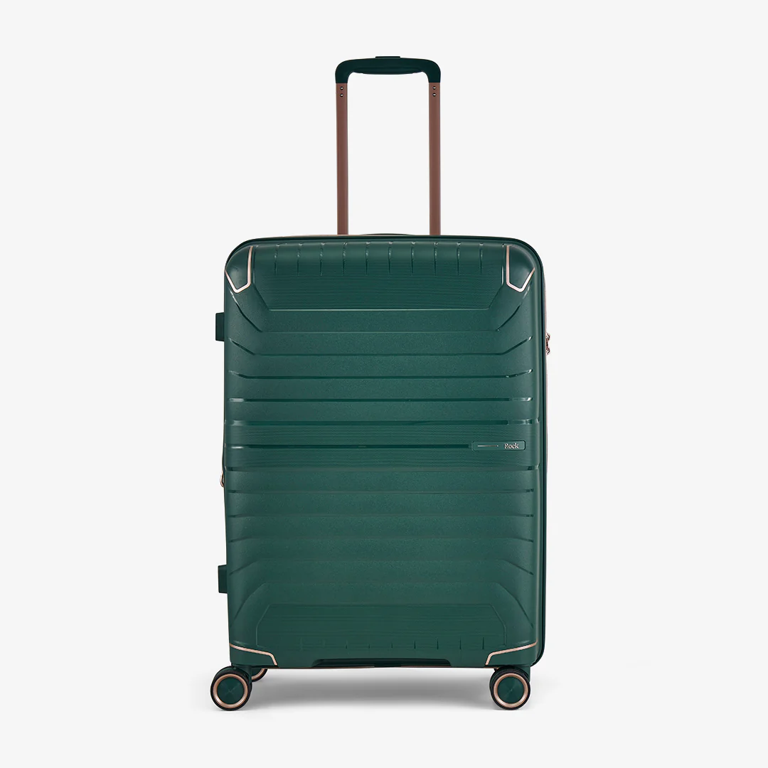 Astrid Medium Suitcase in Dark Green - Image 2