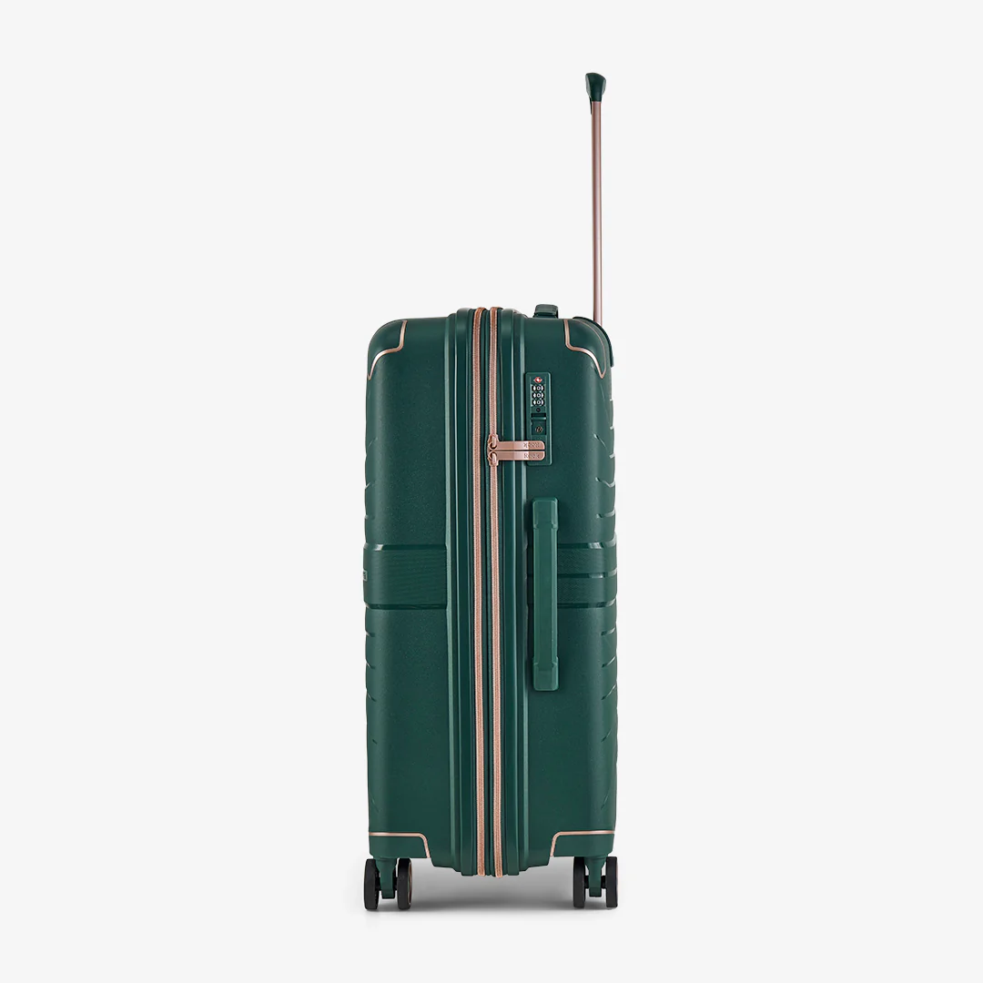 Astrid Medium Suitcase in Dark Green - Image 3