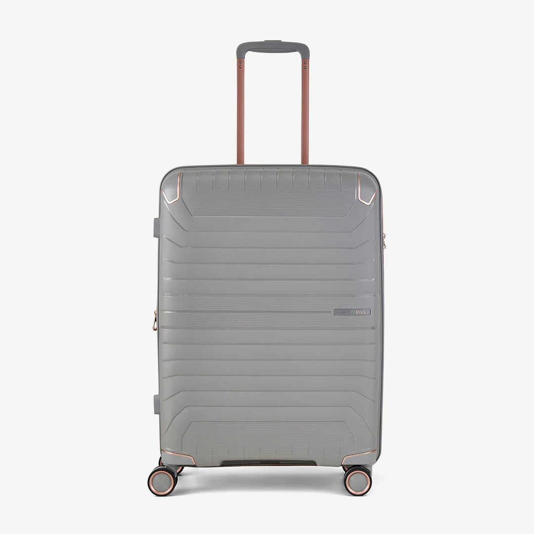 Astrid Medium Suitcase in Grey - Image 2