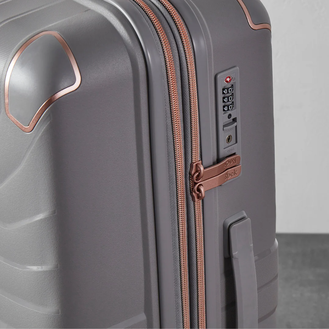 Astrid Medium Suitcase in Grey - Image 6