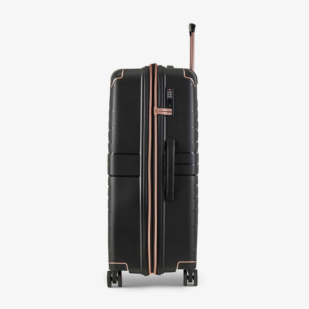 Astrid Set of 3 Suitcases in Black - Image 4