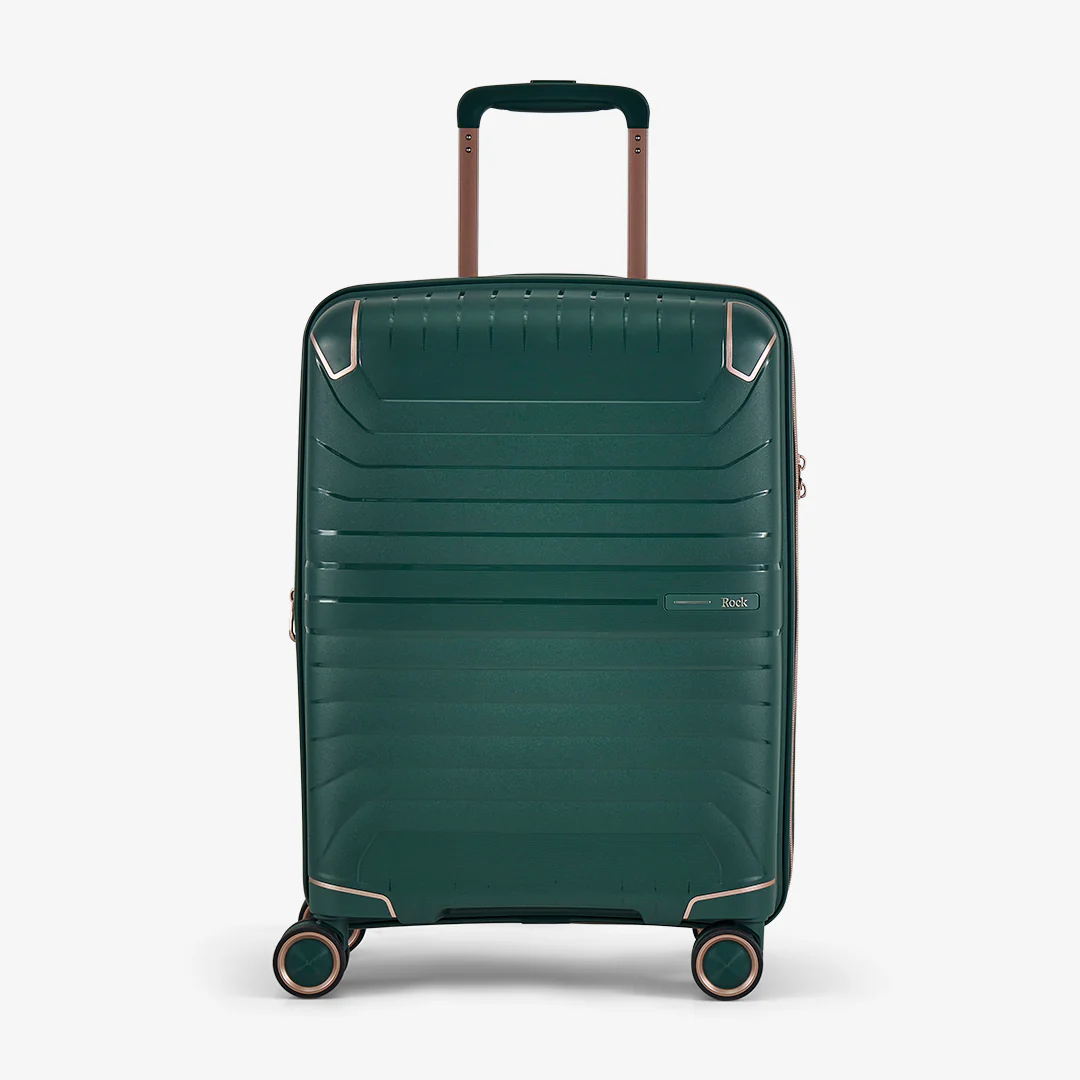 Astrid Small Suitcase in Dark Green - Image 2