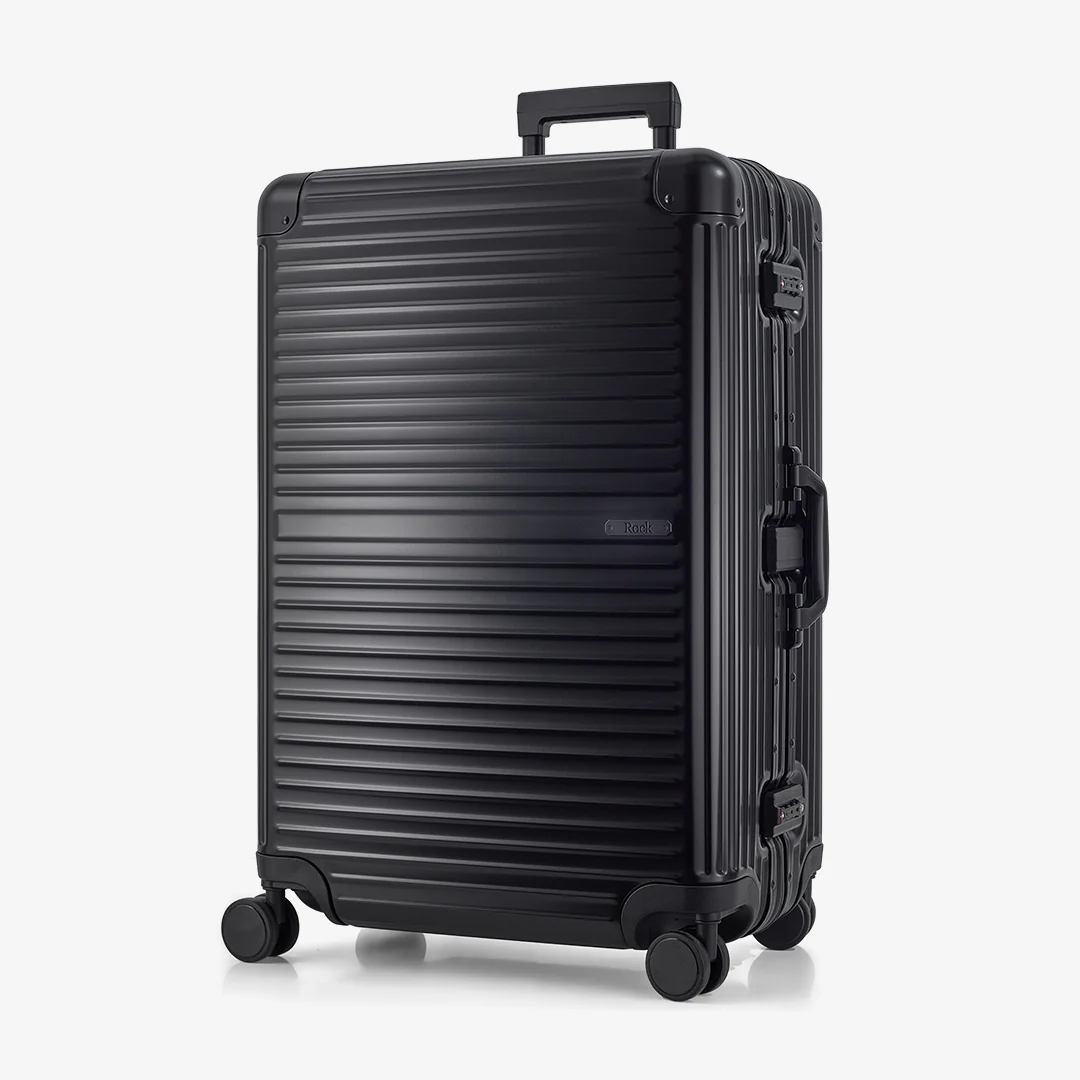Axel Large Suitcase in Black