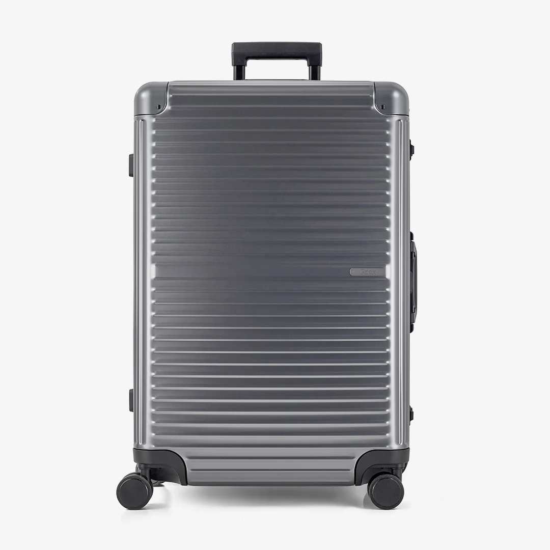 Axel Large Suitcase in Gunmetal - Image 2
