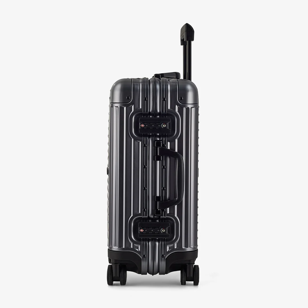 Axel Small Suitcase in Gunmetal - Image 3