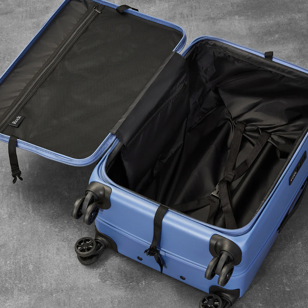 Eden Large Suitcase in Indigo - Image 5
