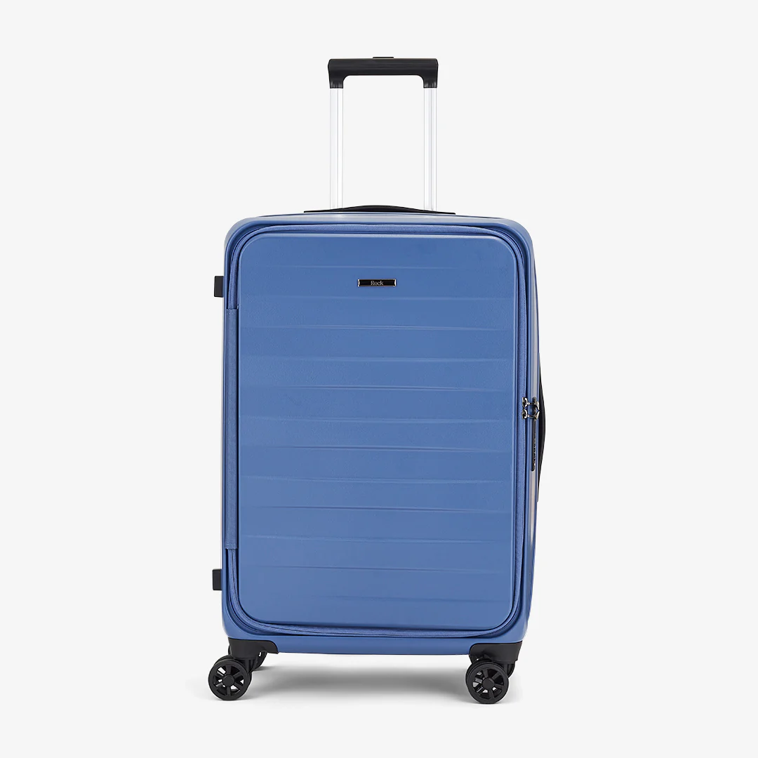 Eden Medium Suitcase in Indigo - Image 2