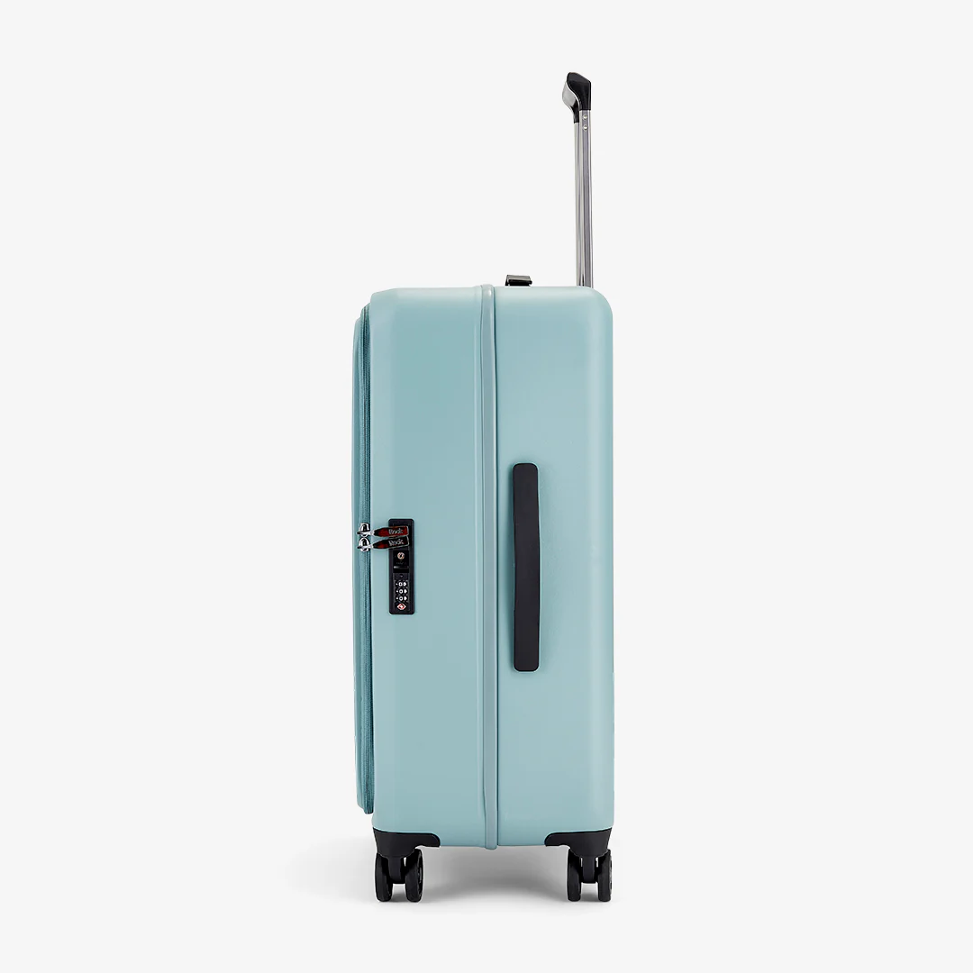 Eden Medium Suitcase in Seafoam Blue - Image 3