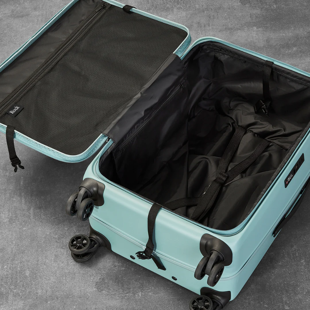 Eden Medium Suitcase in Seafoam Blue - Image 5