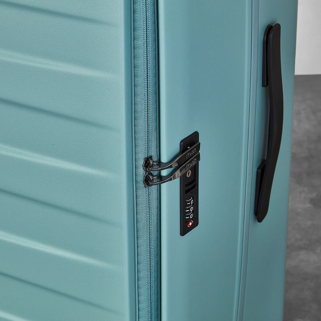 Eden Medium Suitcase in Seafoam Blue - Image 6