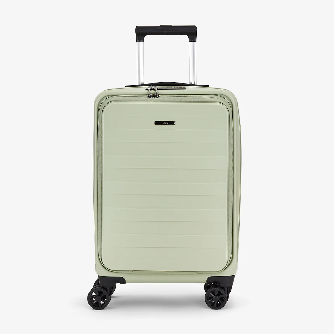 Eden Small Suitcase in Sage Green - Image 2