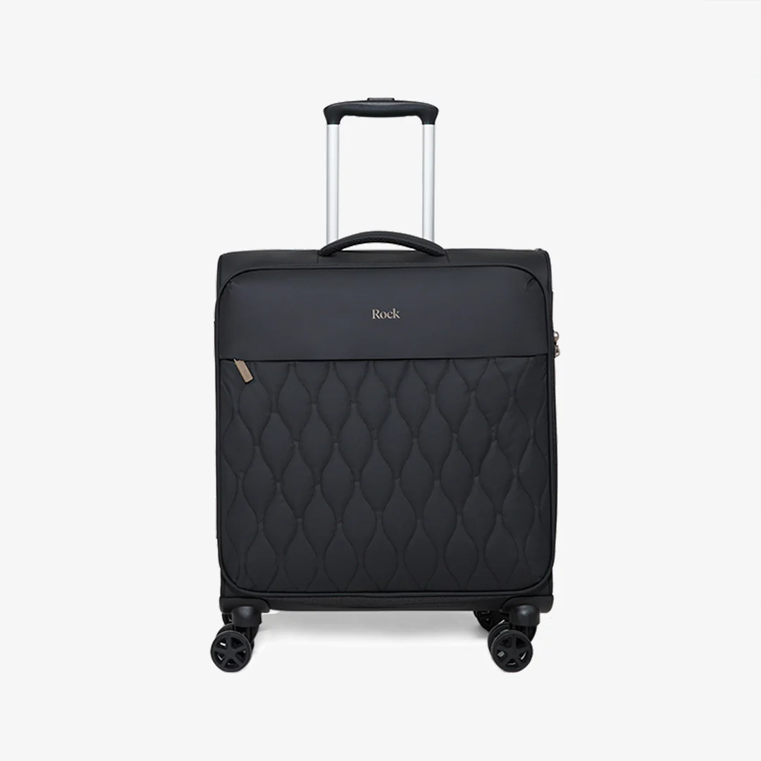 Ember Small Plus Suitcase in Black - Image 2