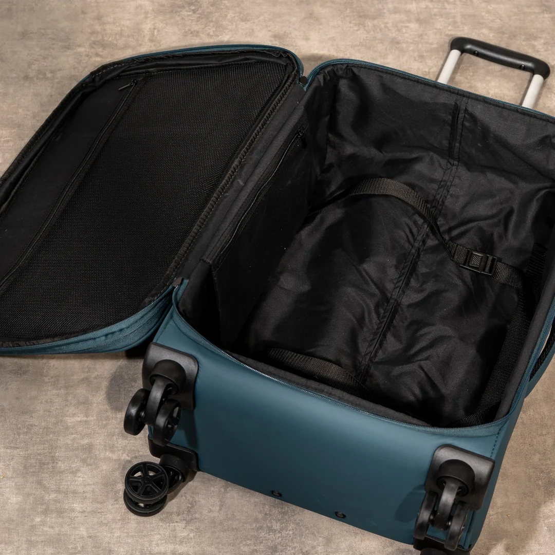 Ember Small Plus Suitcase in Teal - Image 6