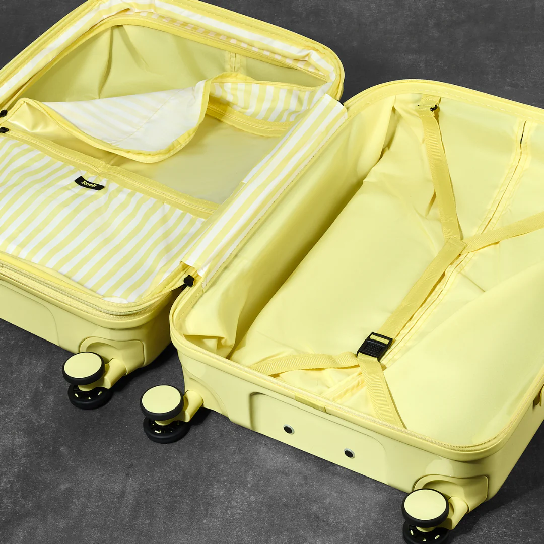 Gelato Set of 3 Suitcases in Lemon Ice - Image 6
