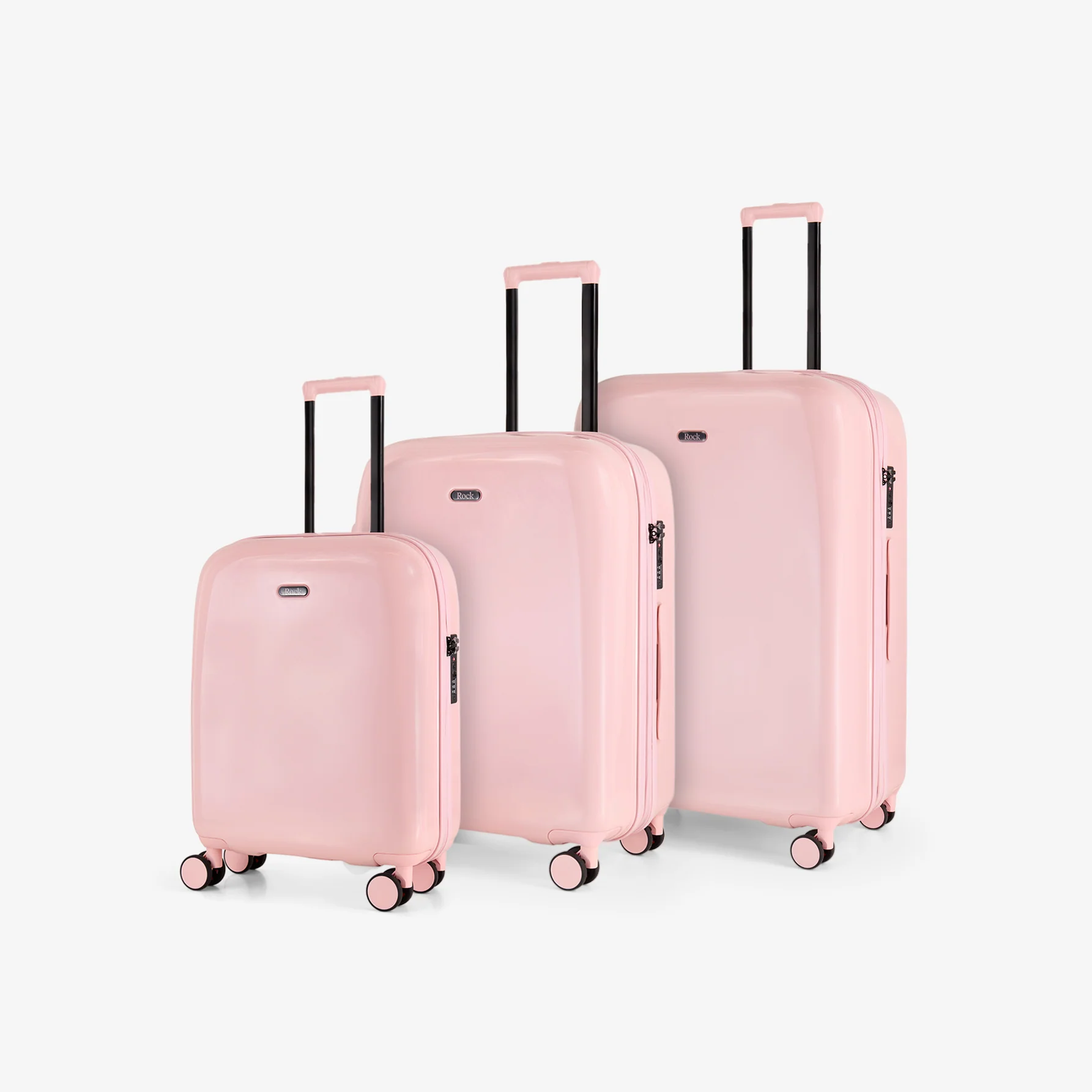 Gelato Set of 3 Suitcases in Strawberry