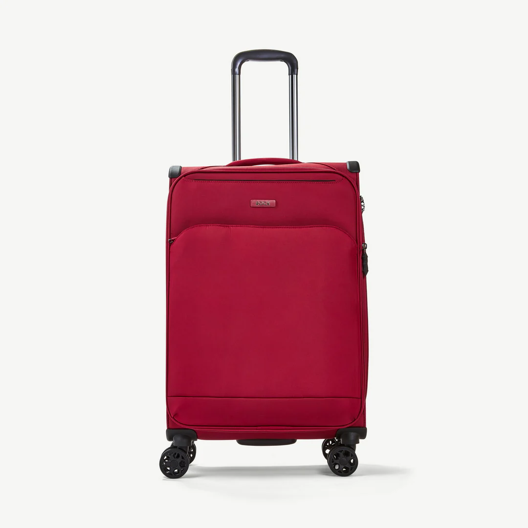 Georgia Medium Suitcase in Burgundy - Image 2