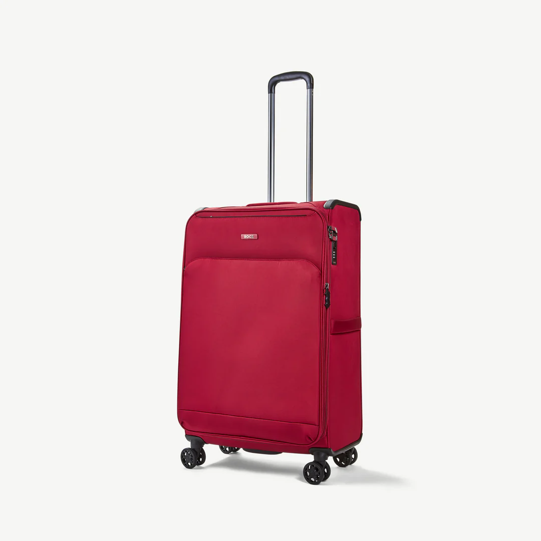 Georgia Set of 3 Suitcases in Burgundy - Image 2