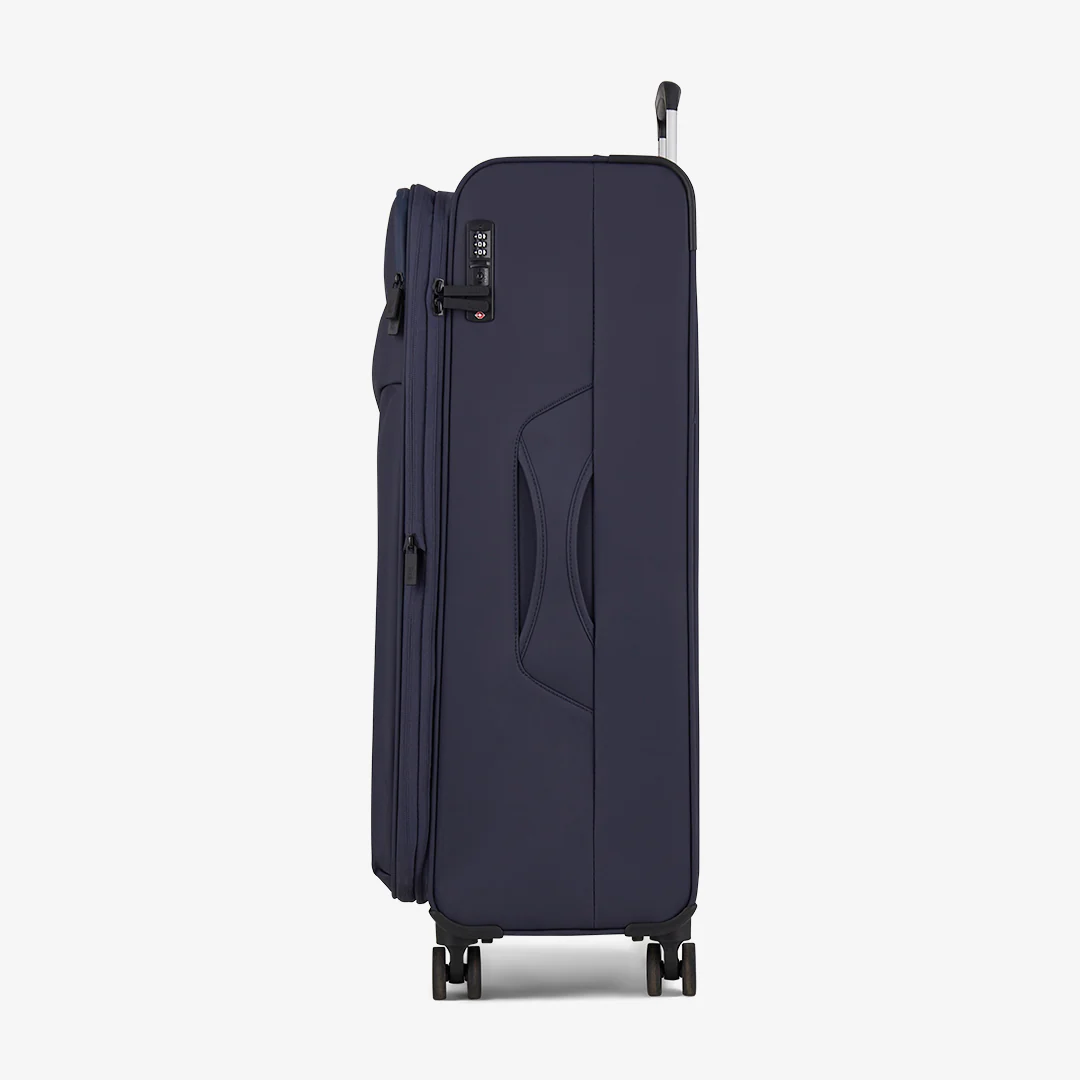 Harper Large Suitcase in Navy - Image 3