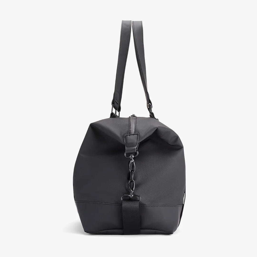Harper Medium Holdall In Black - Image 3