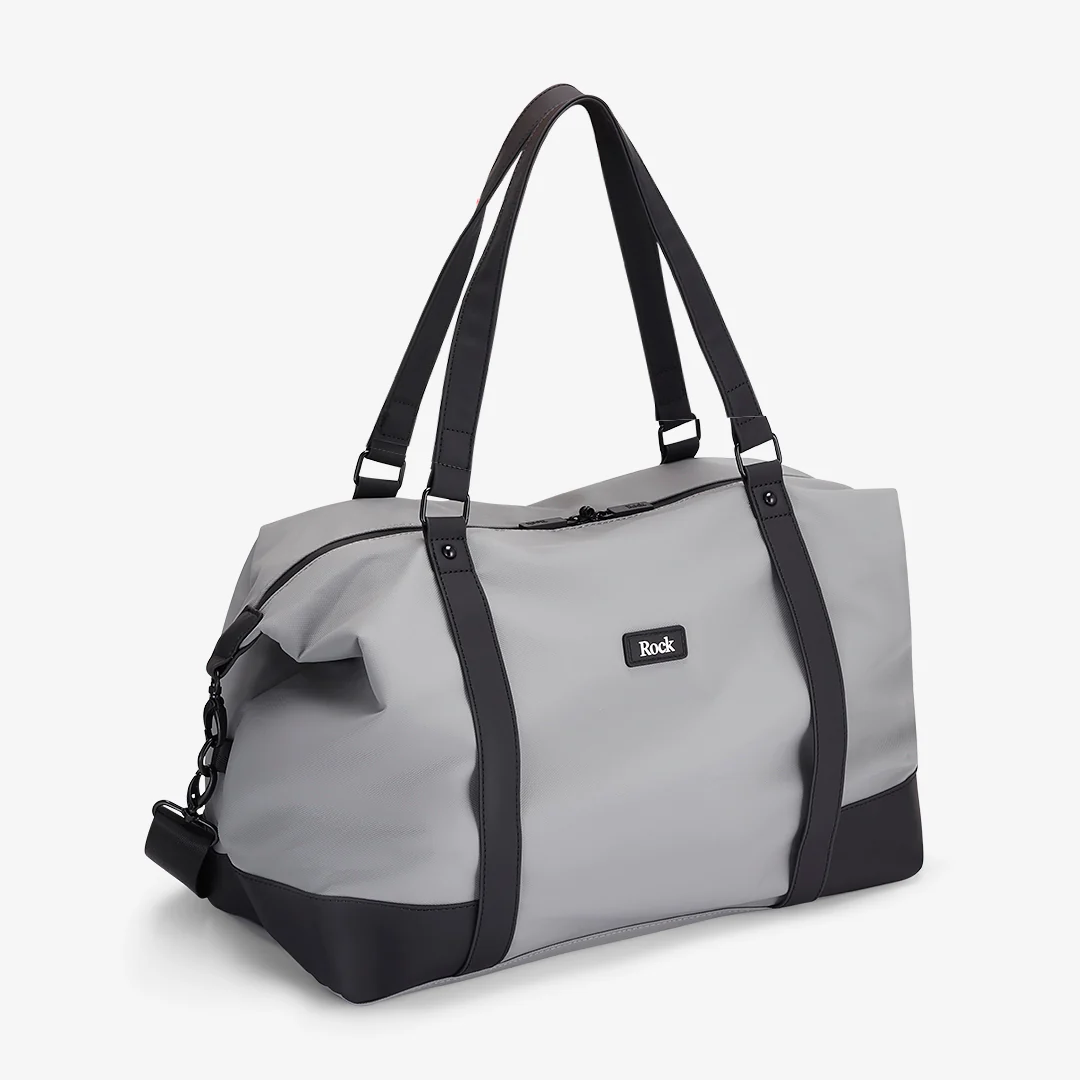 Harper Medium Holdall In Grey