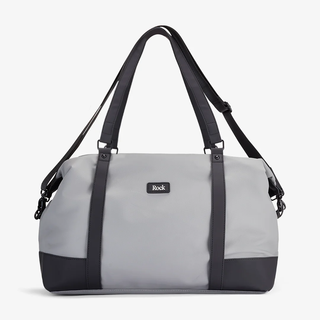 Harper Medium Holdall In Grey - Image 2