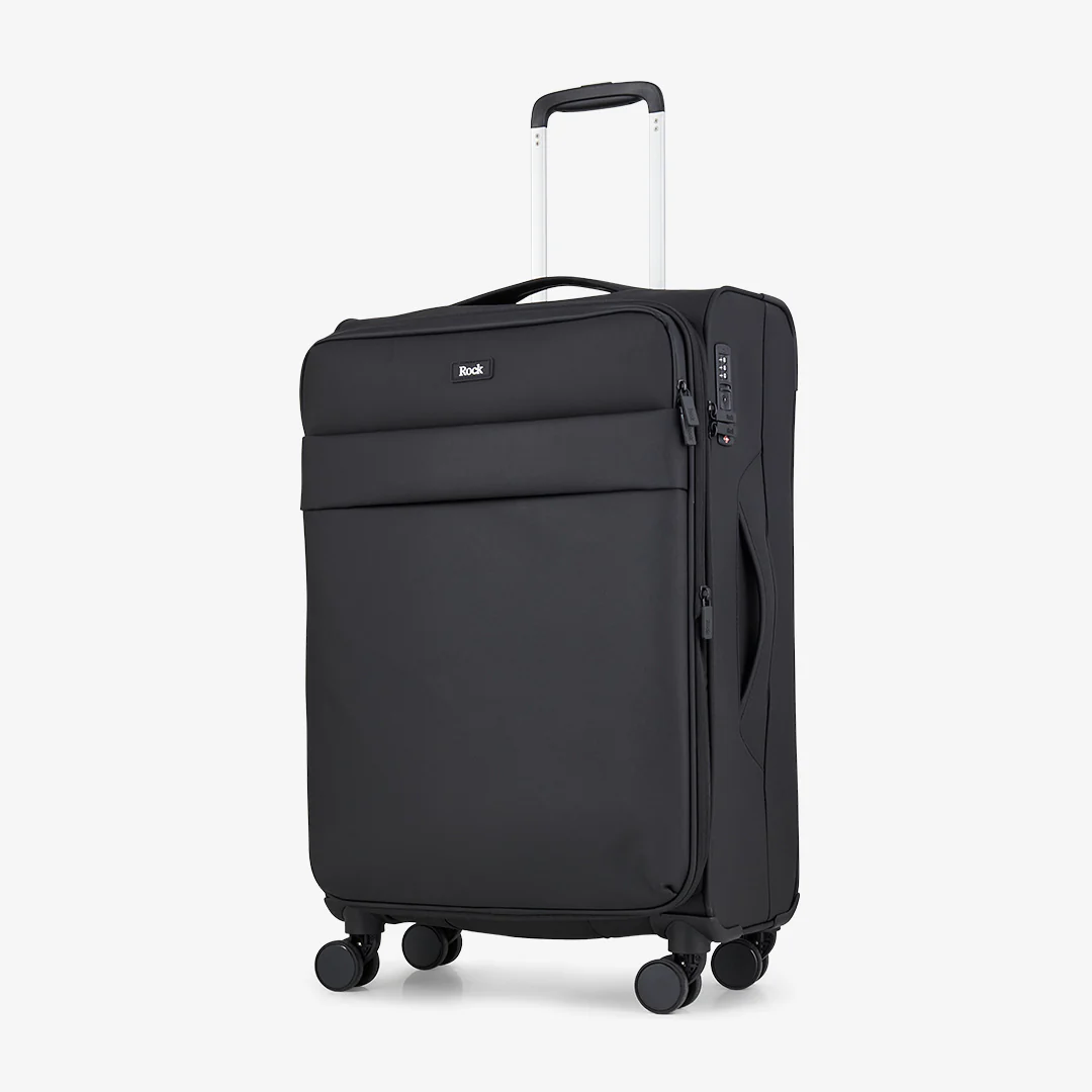 Harper Medium Suitcase in Black