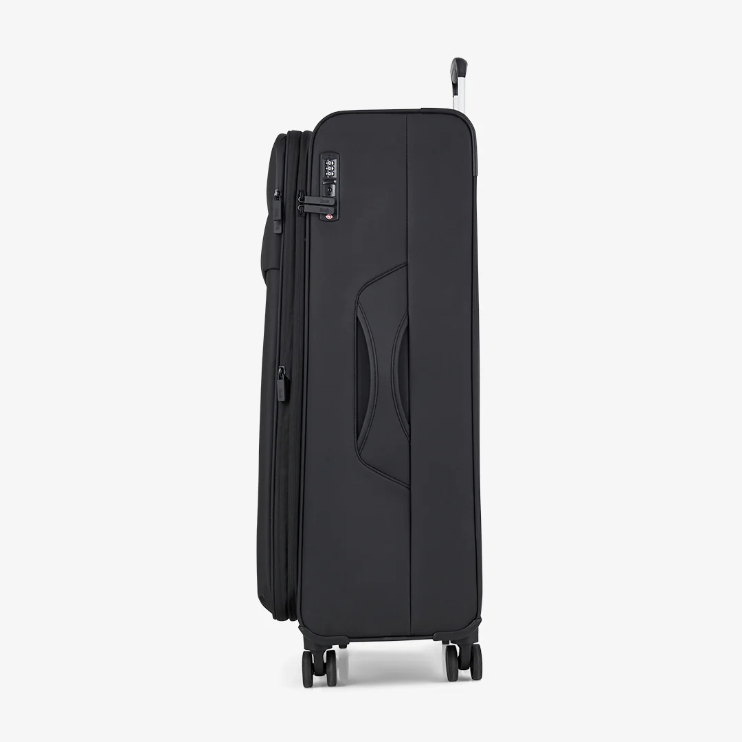 Harper Set of 3 Suitcases in Black - Image 4