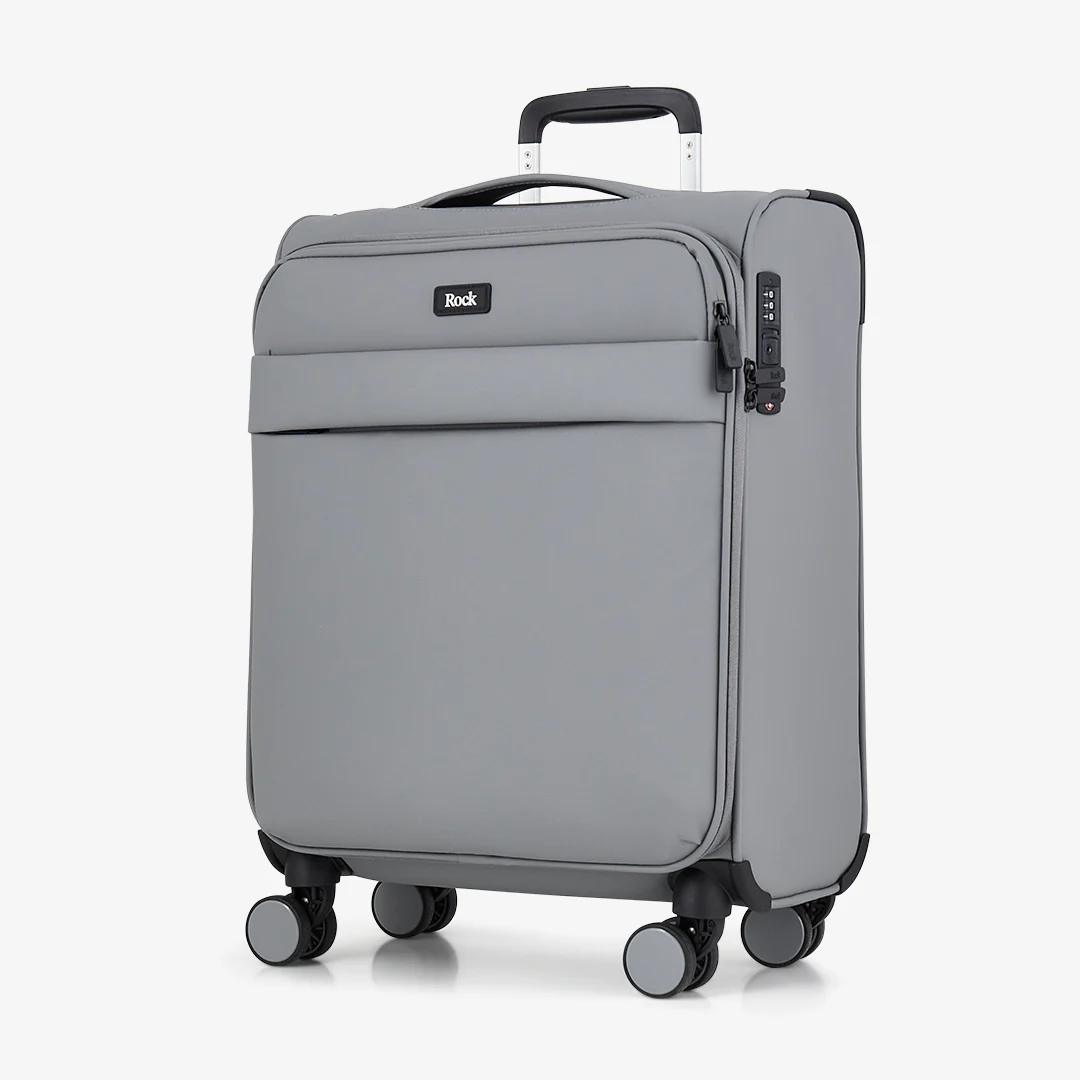 Harper Small Suitcase in Grey