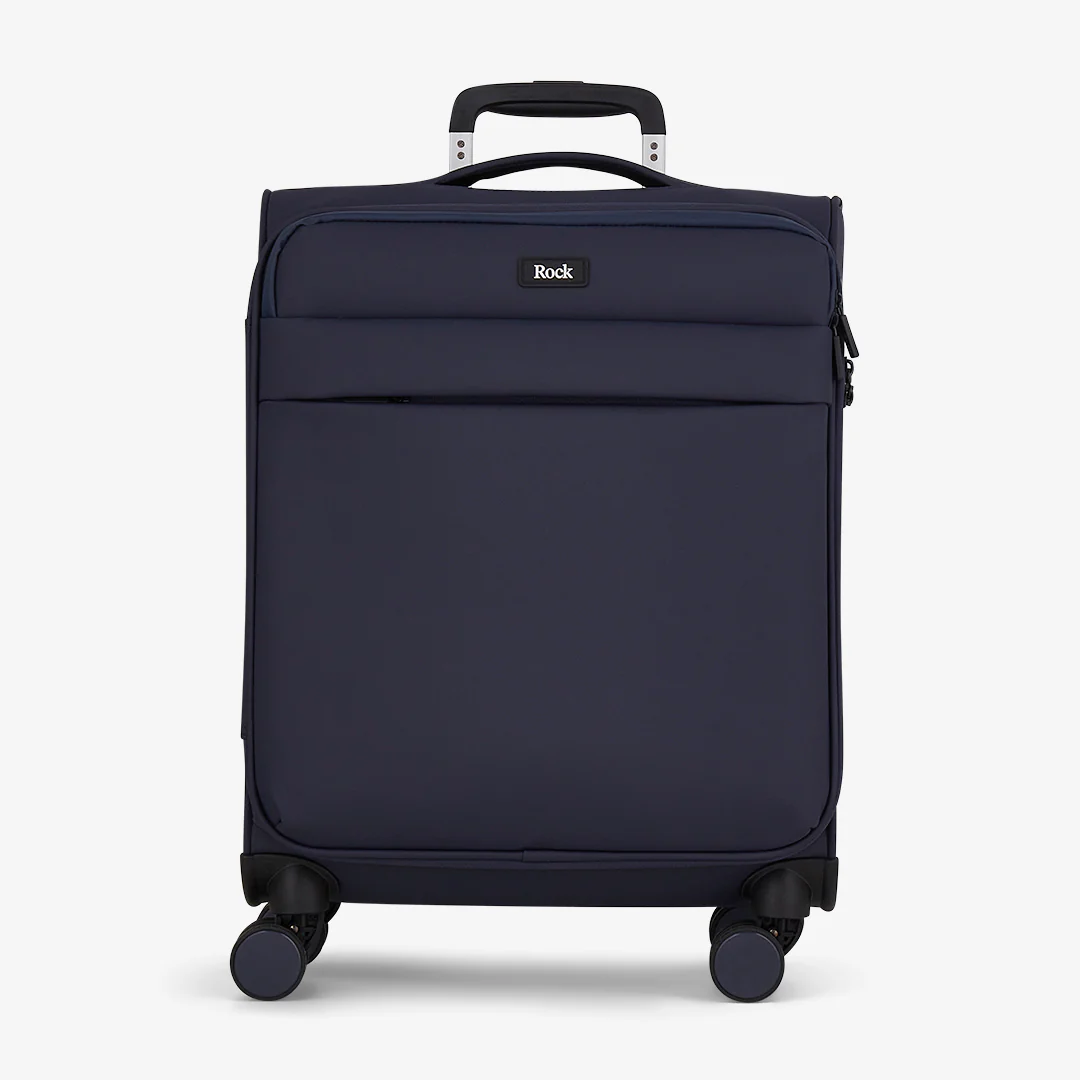 Harper Small Suitcase in Navy - Image 2