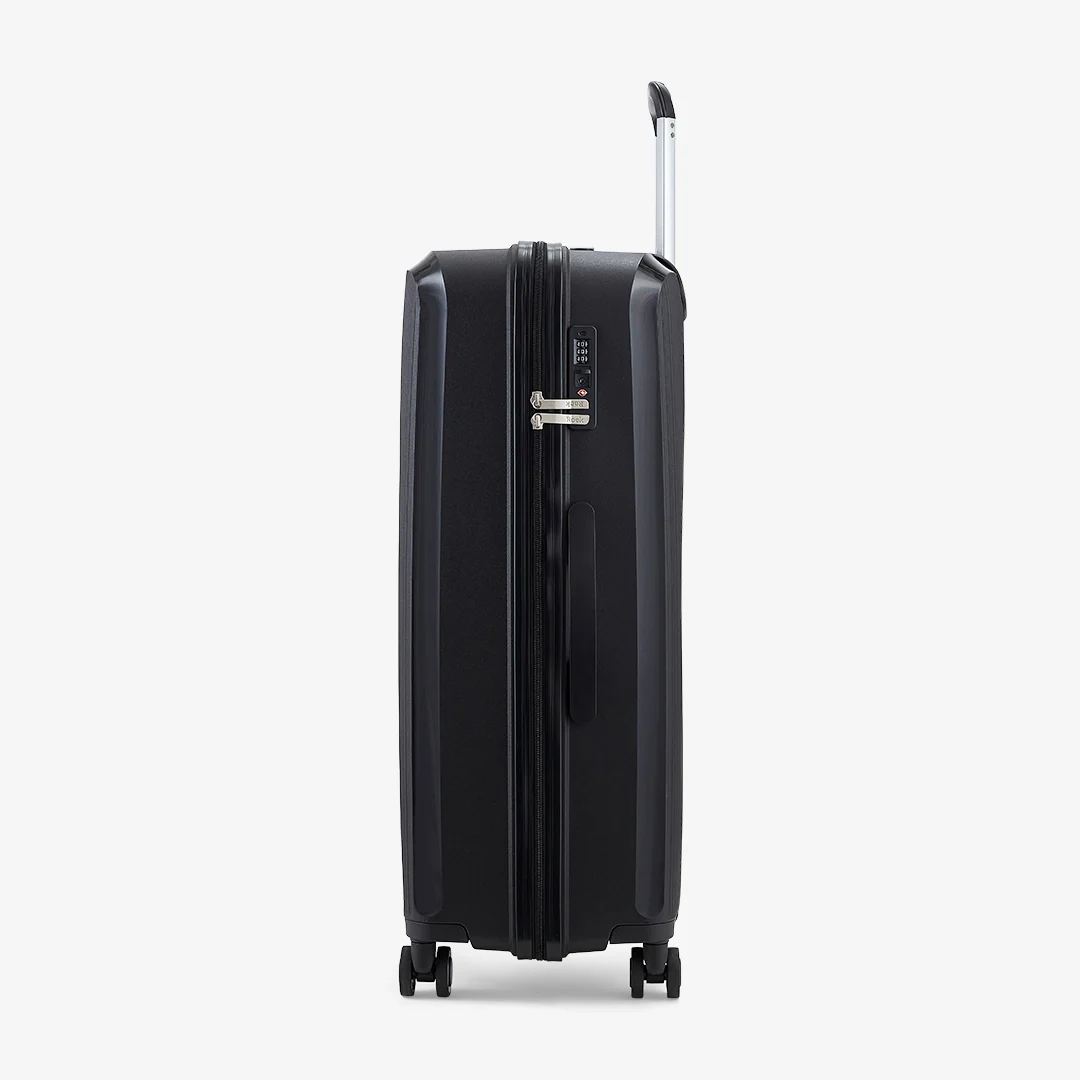 Hudson Large Suitcase in Black - Image 3