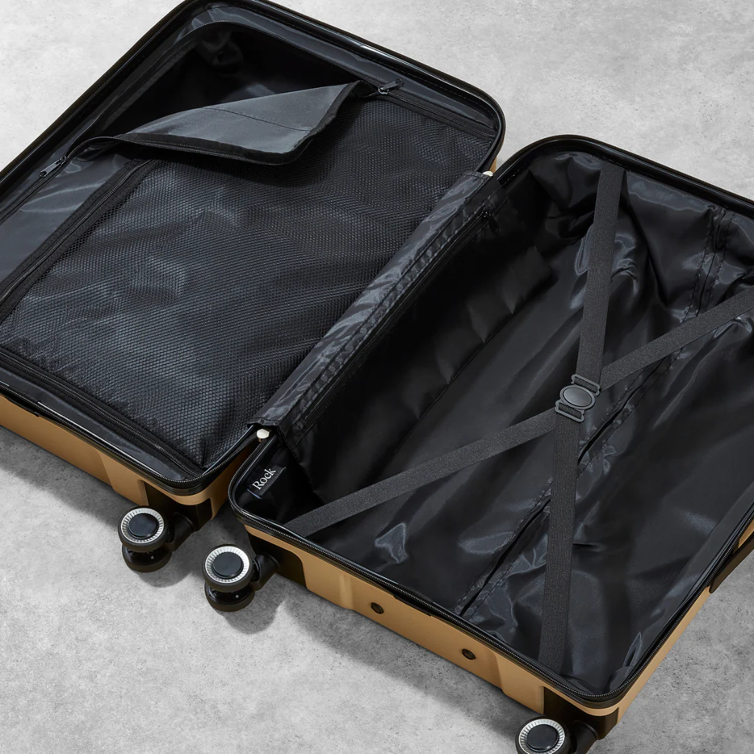Hudson Medium Suitcase in Champagne - Image 5