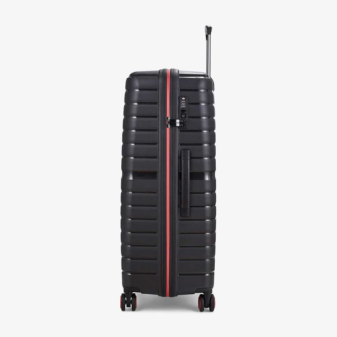 Hydra-Lite Set of 3 Suitcases in Black - Image 4