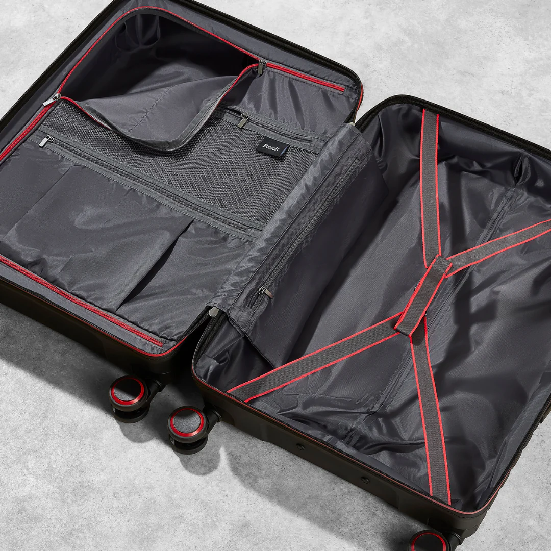 Hydra-Lite Set of 3 Suitcases in Black - Image 6