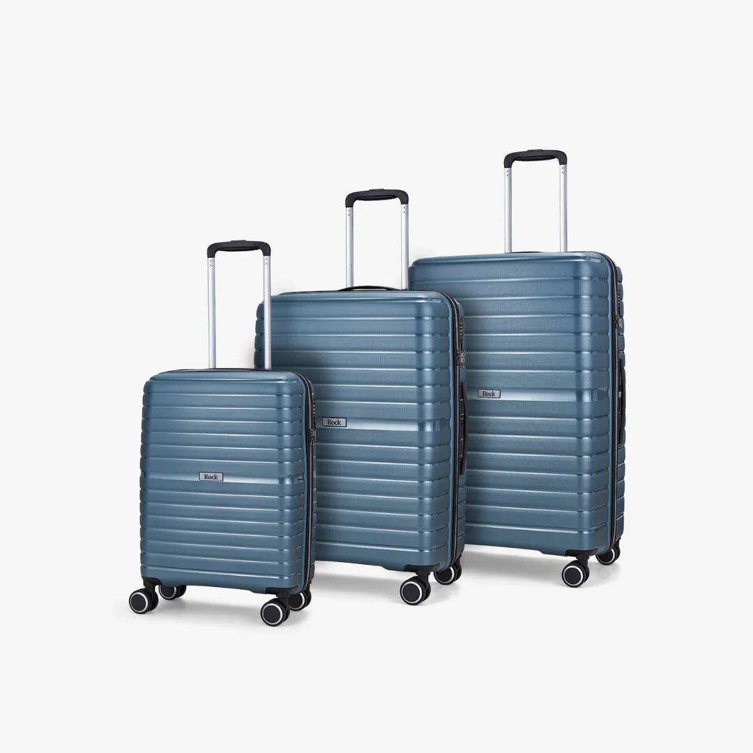 Hydra-Lite Set of 3 Suitcases in Teal