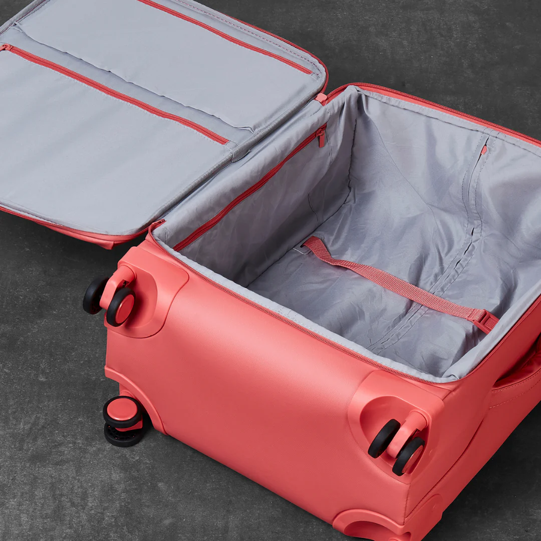 Juniper Set of 3 Suitcases in Coral - Image 6