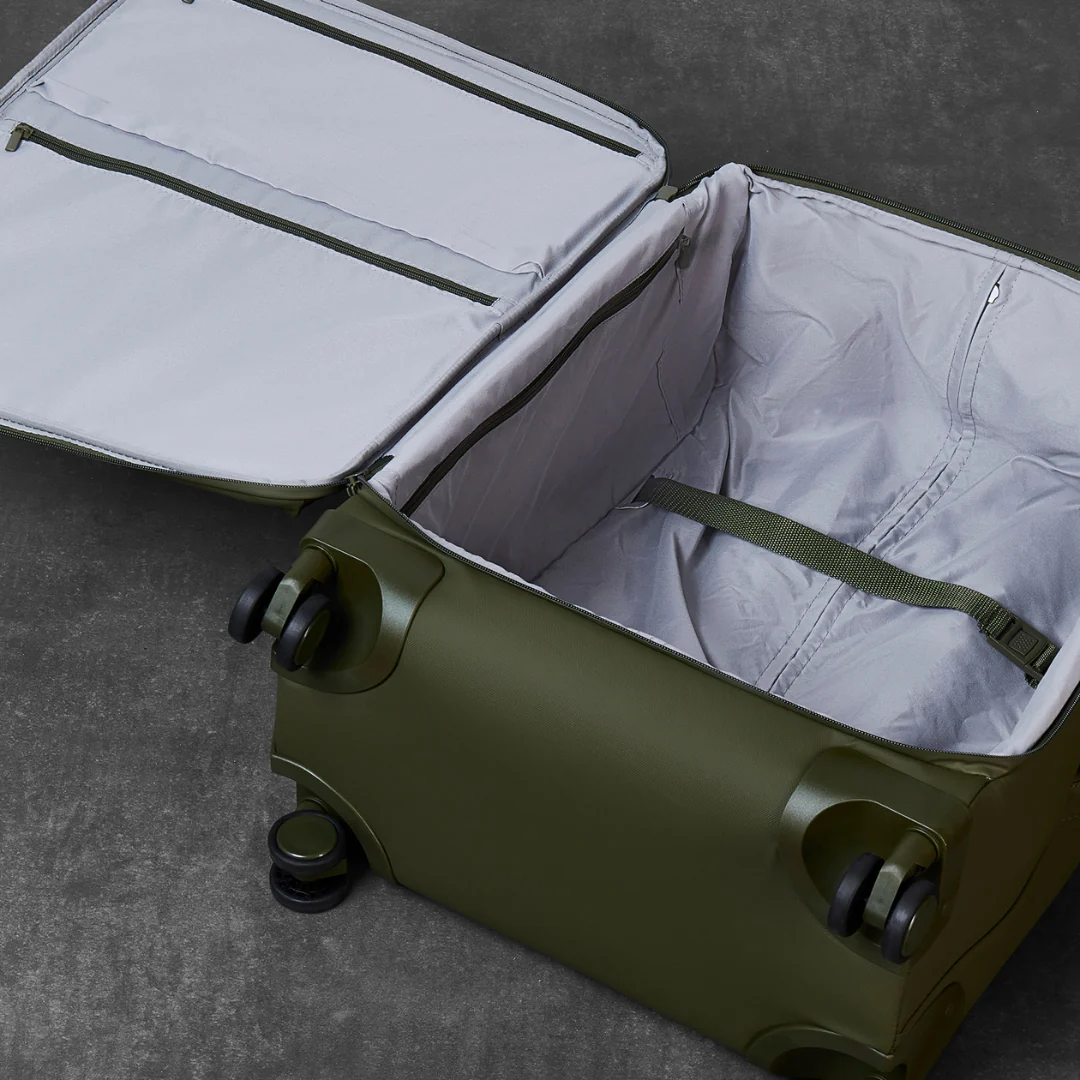 Juniper Small Suitcase in Khaki - Image 5