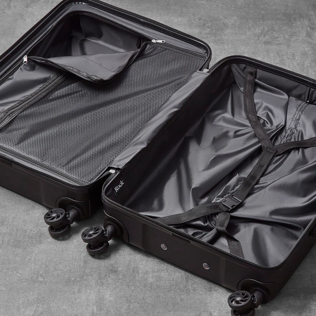 Lincoln Large Suitcase in Black - Image 5