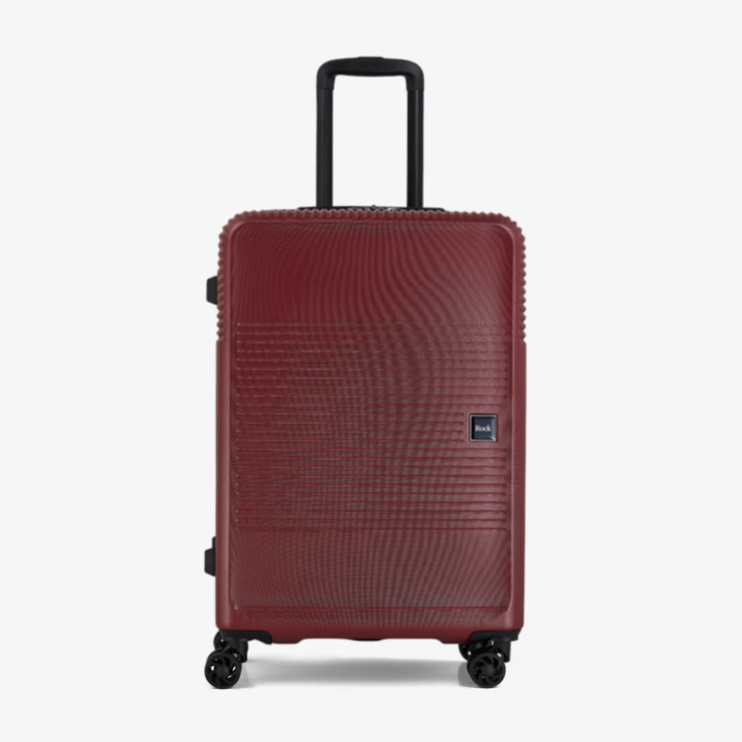 Lincoln Medium Suitcase in Burgundy - Image 2