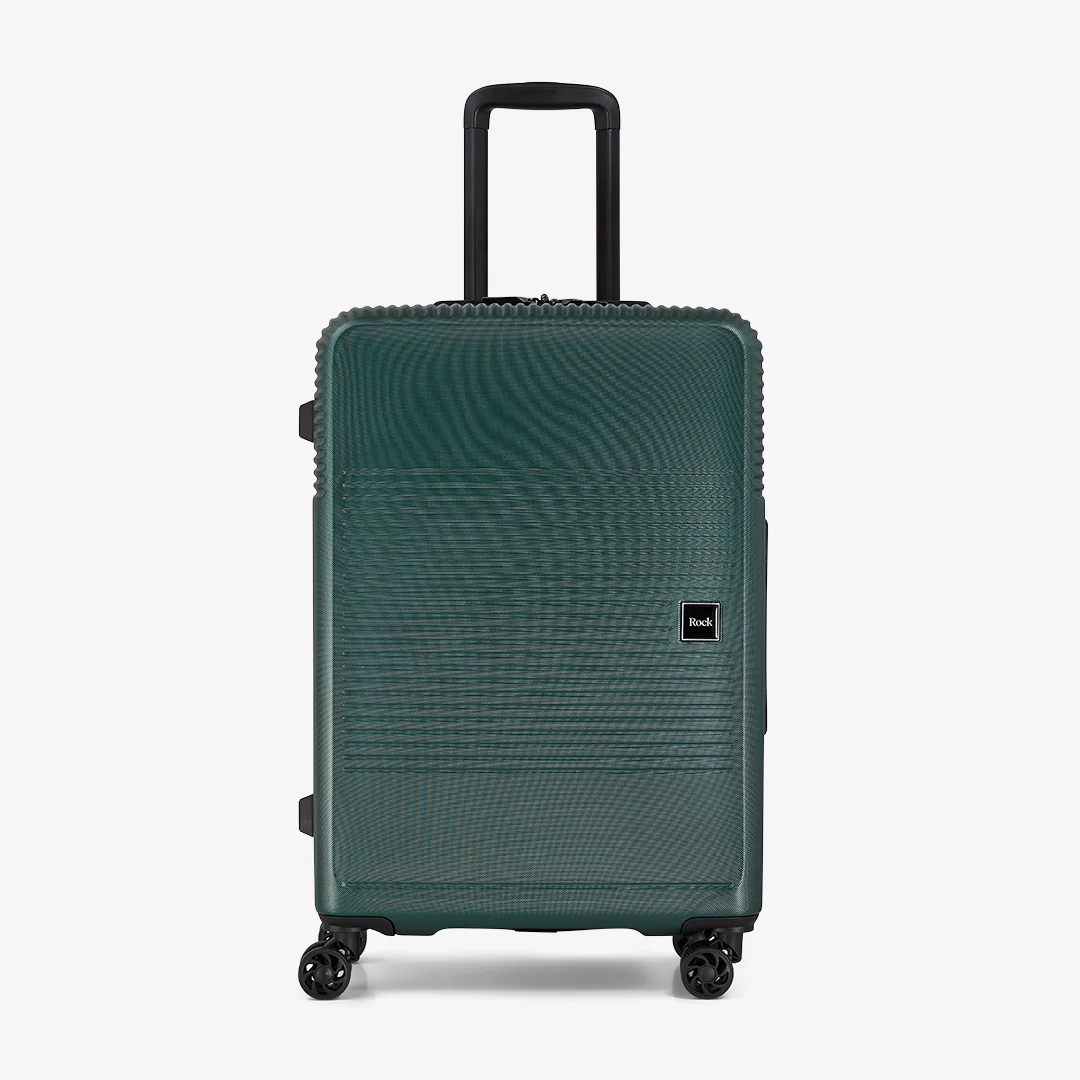 Lincoln Medium Suitcase in Forest Green - Image 2